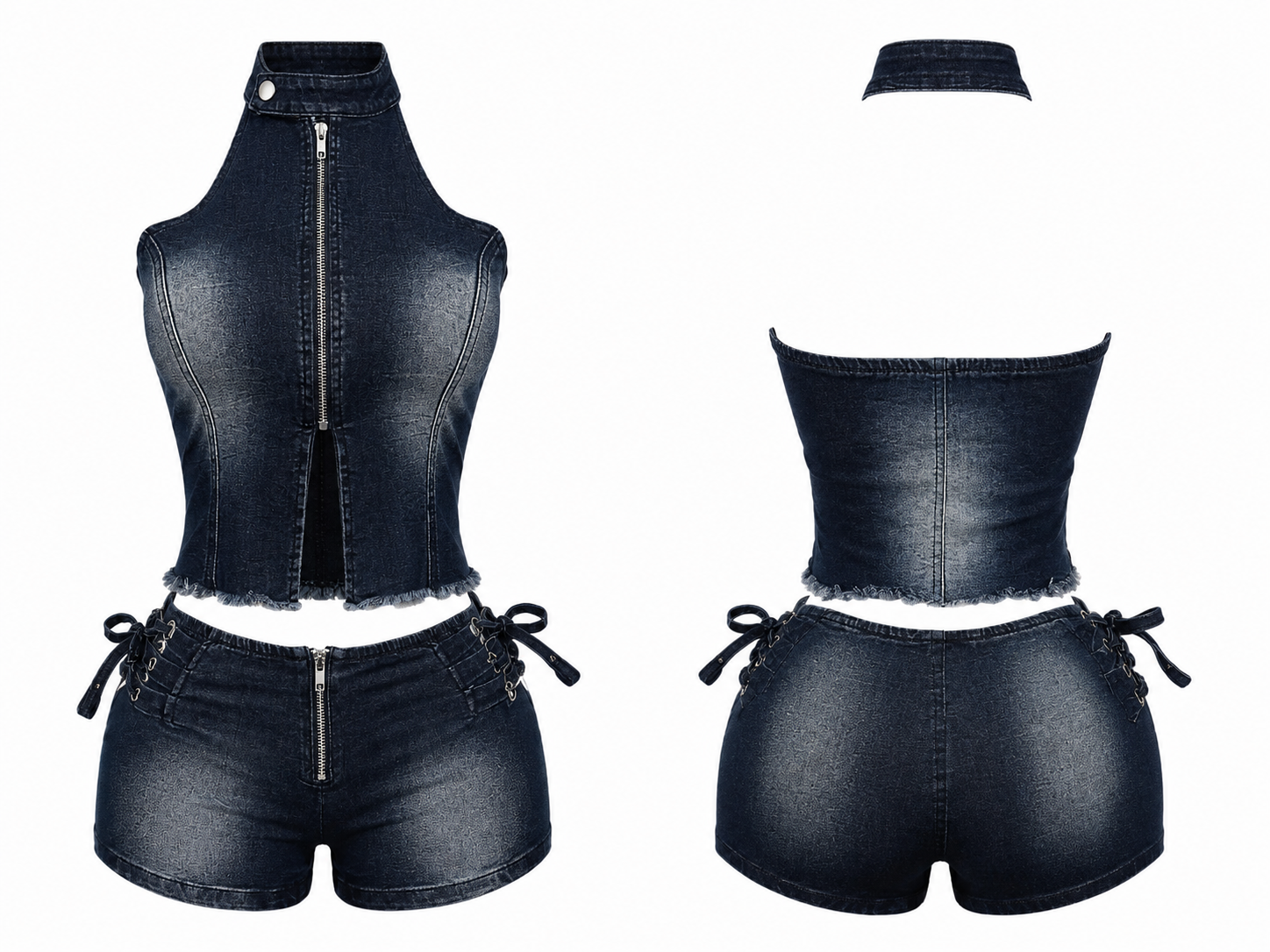 Denim Temptation Set