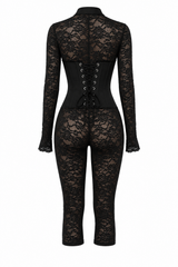 Black Rose Jumpsuit